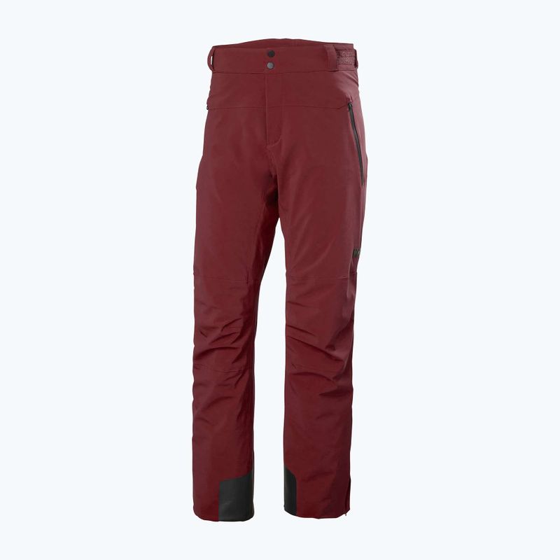 Pánské lyžařské kalhoty Helly Hansen Alpha Lifaloft mars red 6