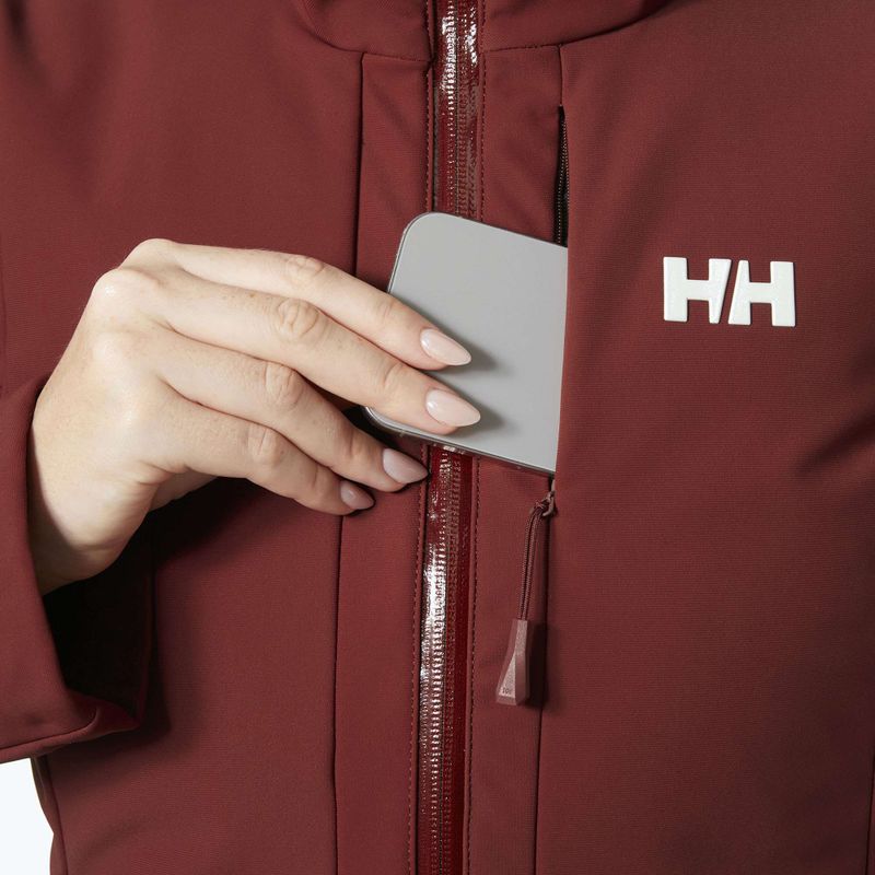 Dámská lyžařská bunda Helly Hansen Avanti 3-In-1 Softshell Jacket mars red 5