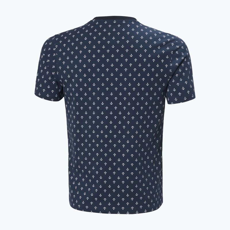 Pánské tričko Helly Hansen Hudson navy aop 5