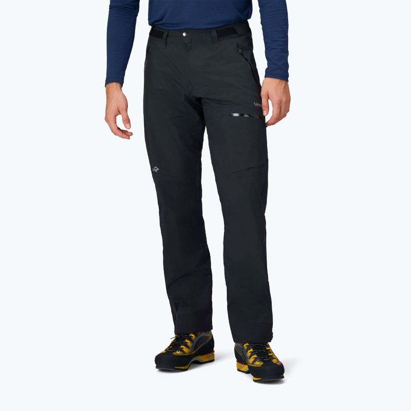 Pánské trekové kalhoty NORRONA Falketind Gore-Tex caviar black