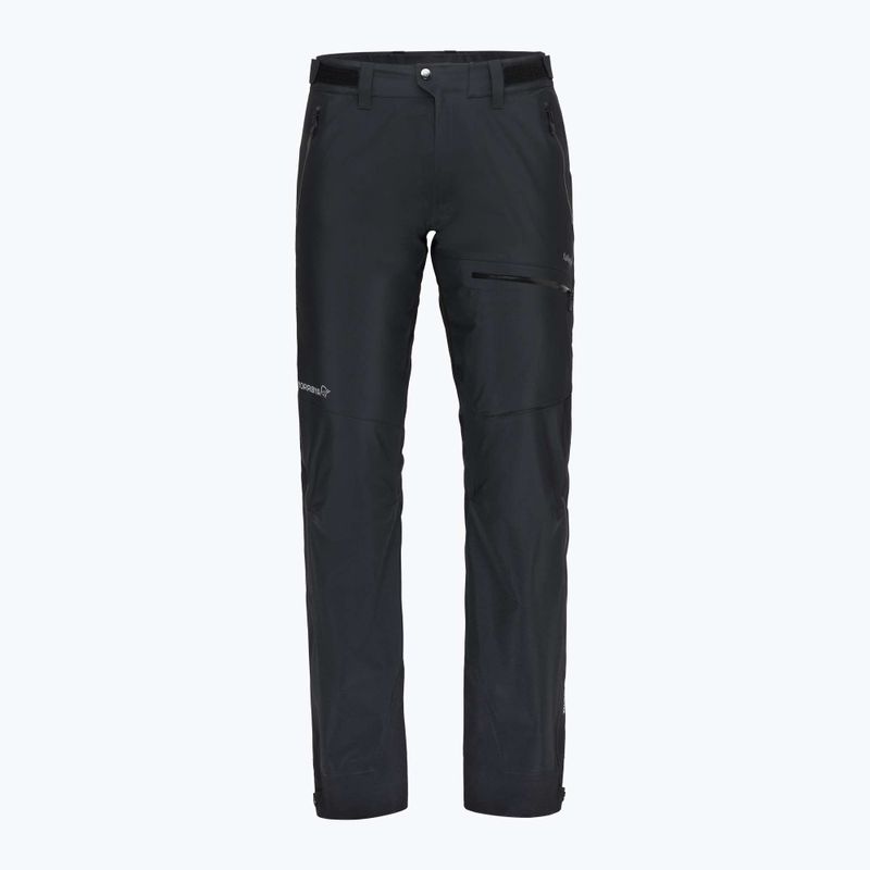 Pánské trekové kalhoty NORRONA Falketind Gore-Tex caviar black 4