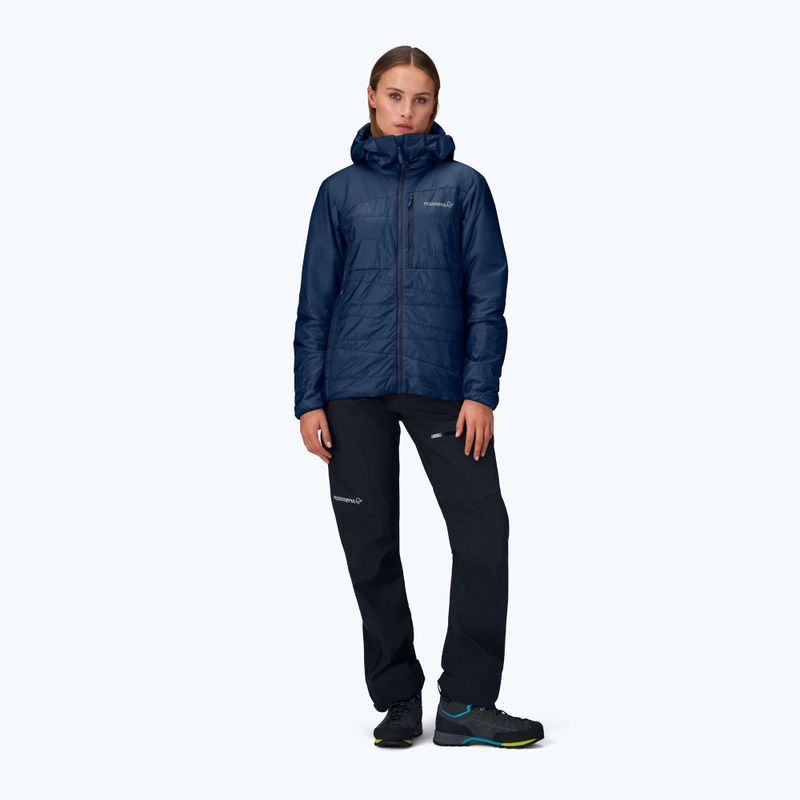 Dámská zateplená bunda NORRONA Faketind Thermo40 Zip Hoodie indigo night 2