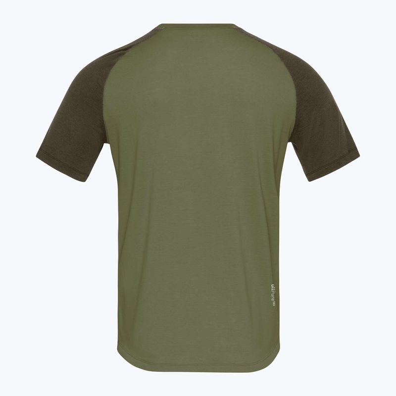Pánské trekové tričko NORRONA Femund PureUll loden green 6