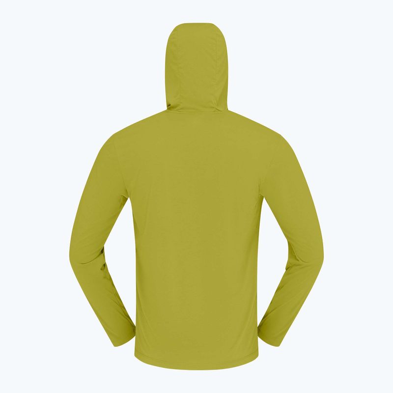 Pánská trekingová mikina NORRONA Femund Tech Hood golden lime 7