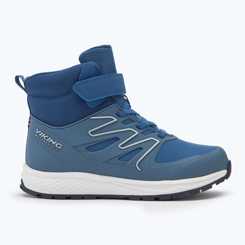 Dětské sněhule Viking Footwear Equip Defence Warm WP 1V blue/navy blue 2