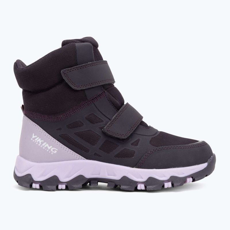 Dětské boty Viking Footwear Track Warm Waterproof 2V aubergine 2