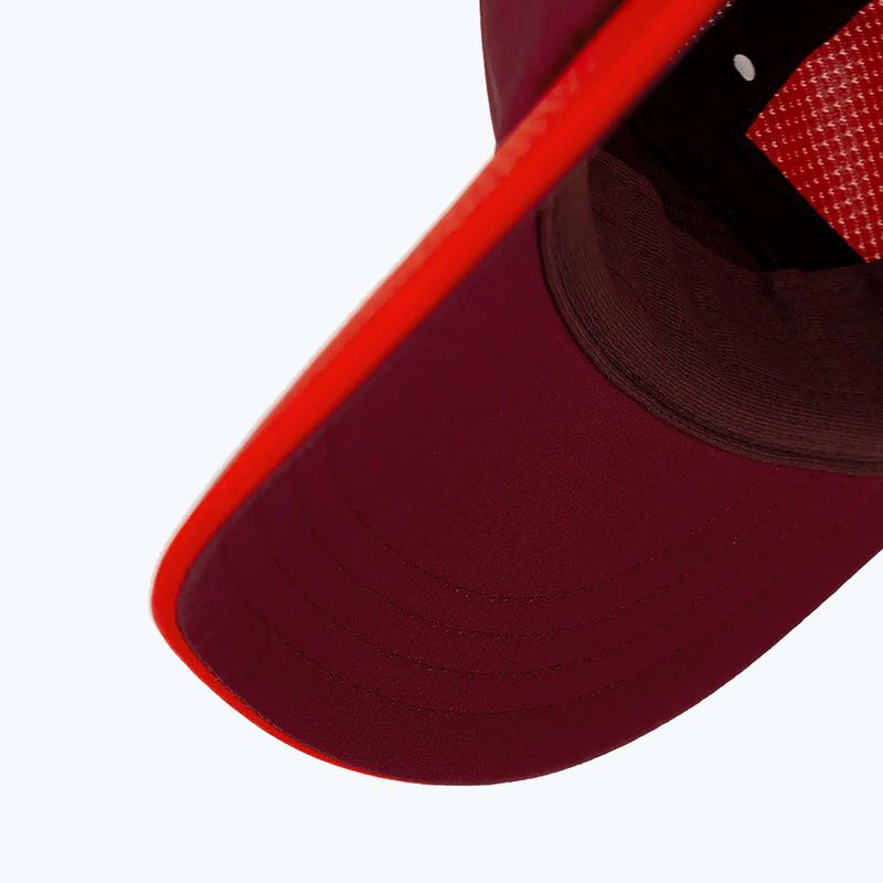Kšiltovka Ciele Athletics FSTCap SC Comp IconicVC crimson red/glade 5