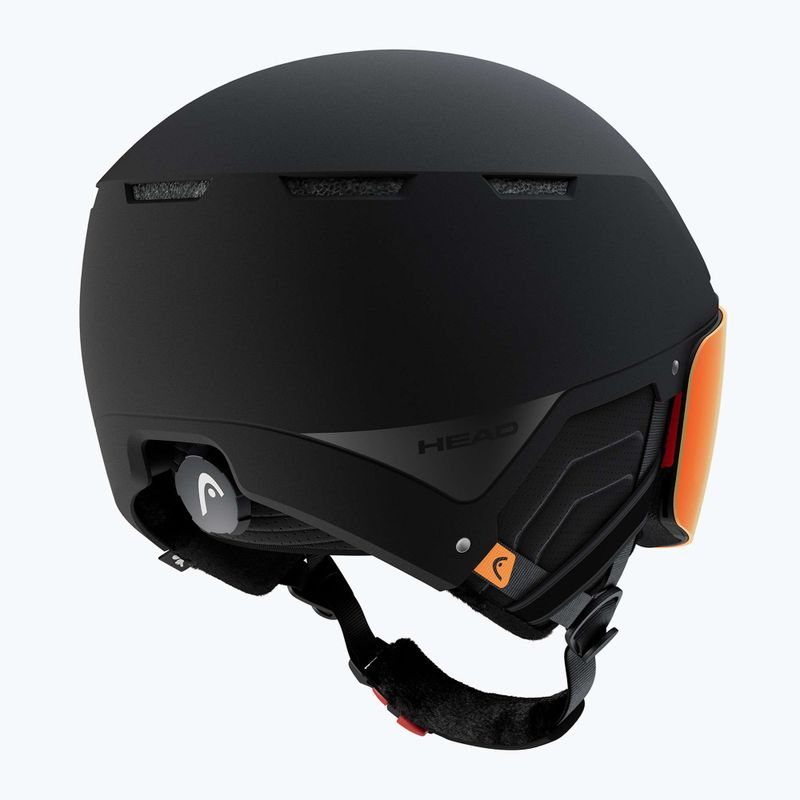 Lyžařská helma HEAD Cinema Pro black/red yellow 12