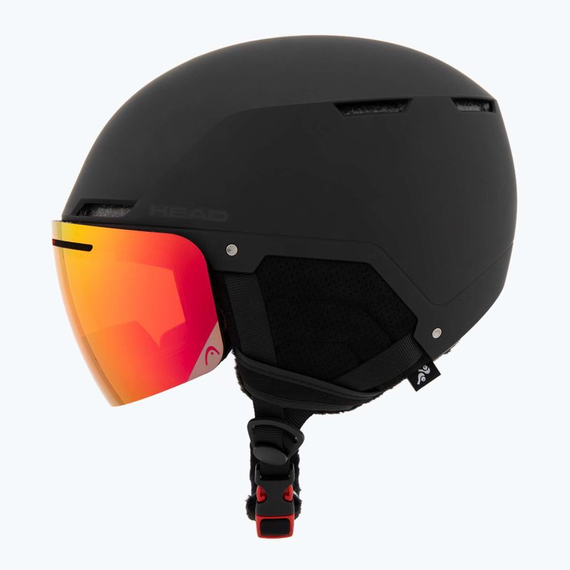 Lyžařská helma HEAD Cinema Pro black/red yellow 3