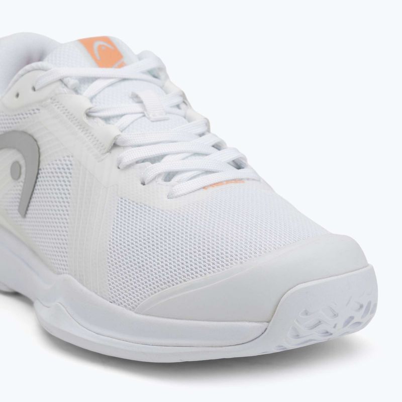 Dámské tenisové boty HEAD Sprint Team 4.0 white/ coral 7