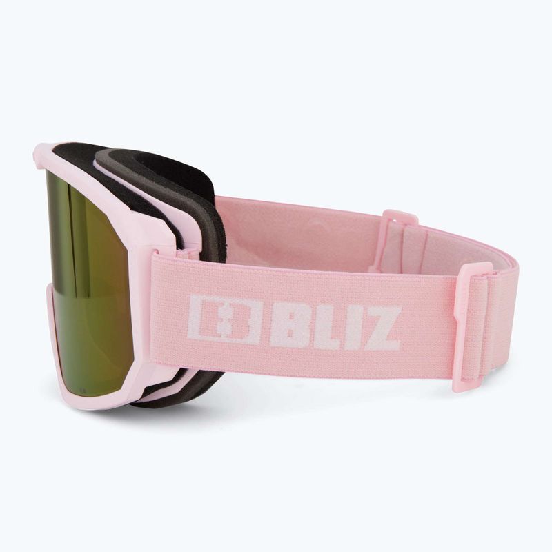 Lyžařské brýle Bliz Rave matt powder pink/brown pink multi 4