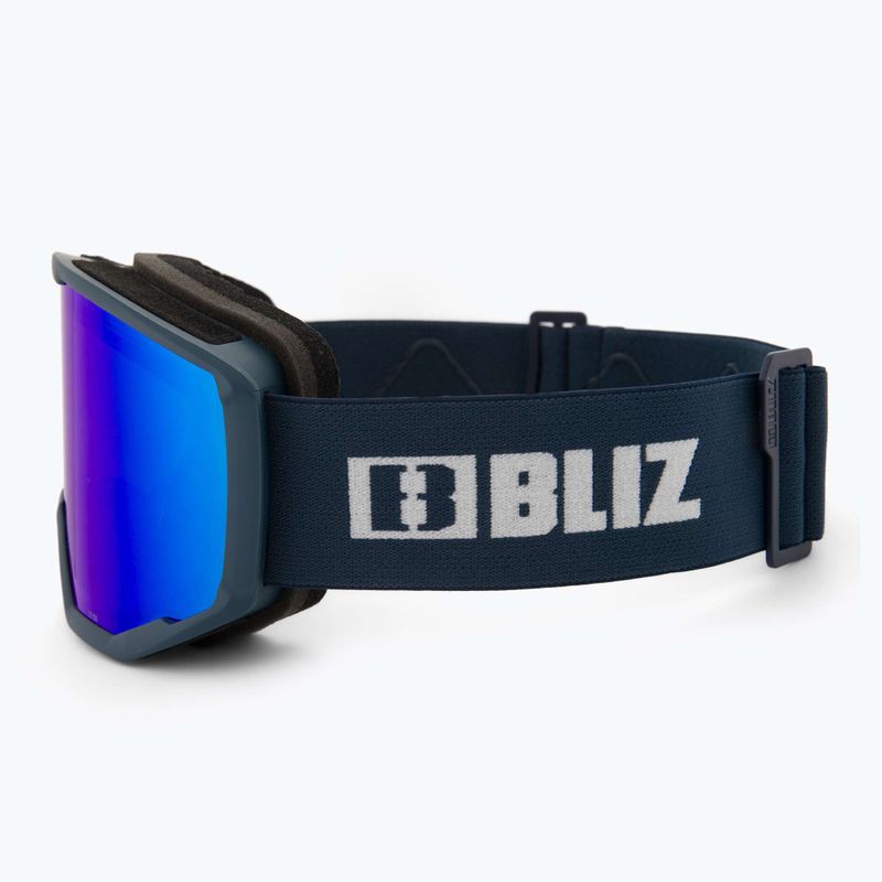 Lyžařské brýle Bliz Spark dark blue/brown&blue 4