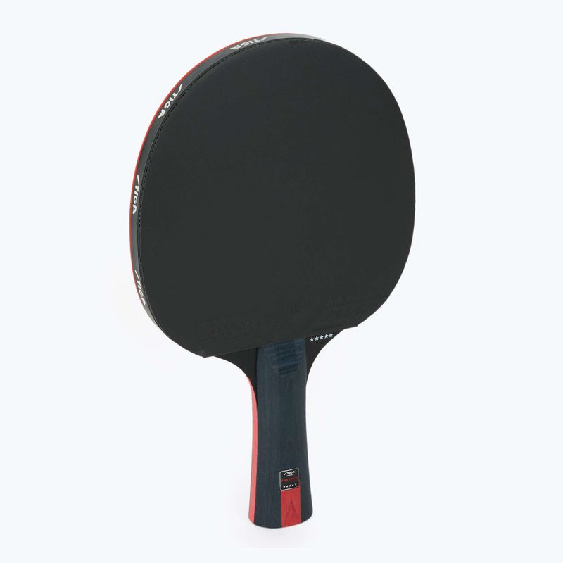 Stolní tenisová pálka STIGA Prestige 5-Star black/red 7