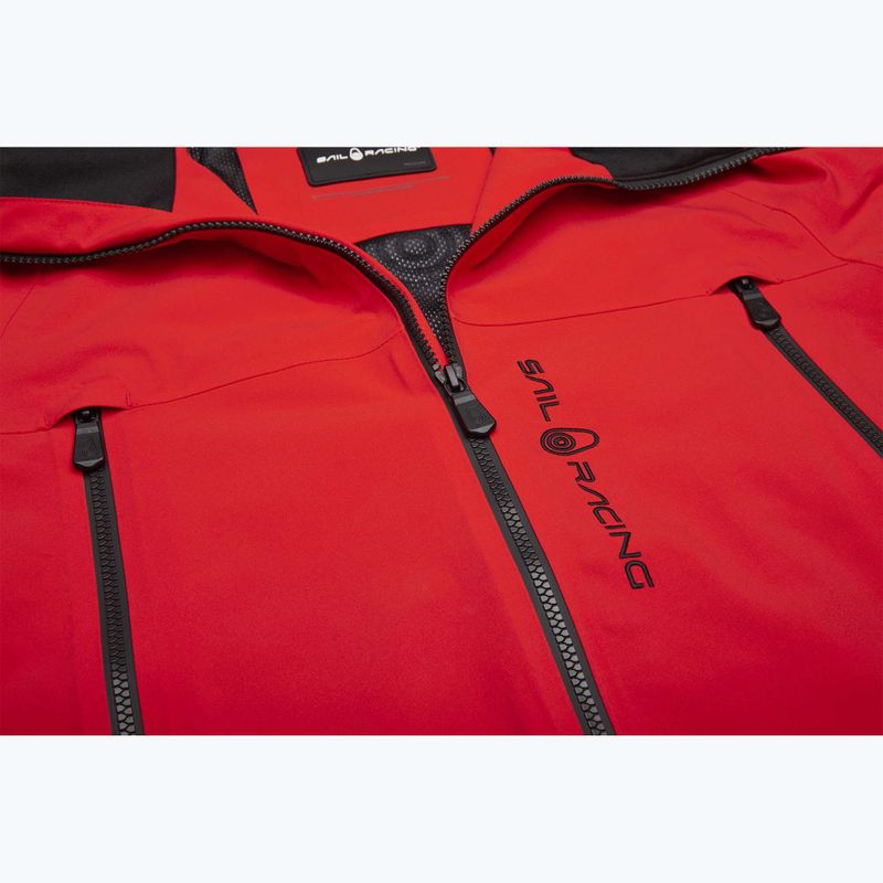Pánská jachtařská bunda Sail Racing Spray Ocean bright red 9