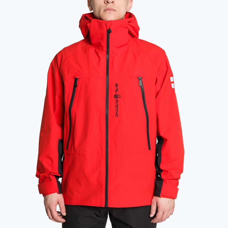Pánská jachtařská bunda Sail Racing Spray Ocean bright red