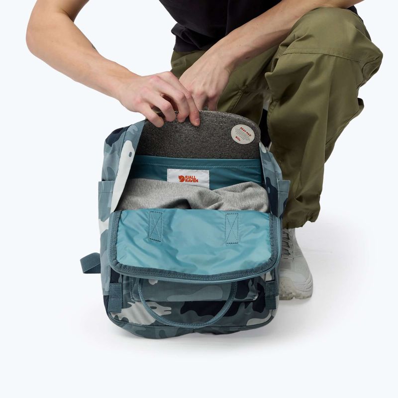 Městský batoh Fjällräven Kanken Graphics 16 l nimbus blue/hidden animals 4