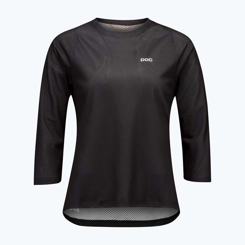 Dámský cyklistický dres POC Motion Air Jersey 3/4 uranium black 3