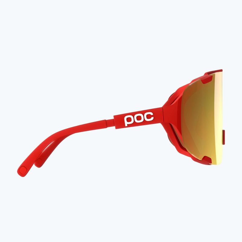 Sluneční brýle POC Devour prismane red/clarity road/partly sunny gold 4