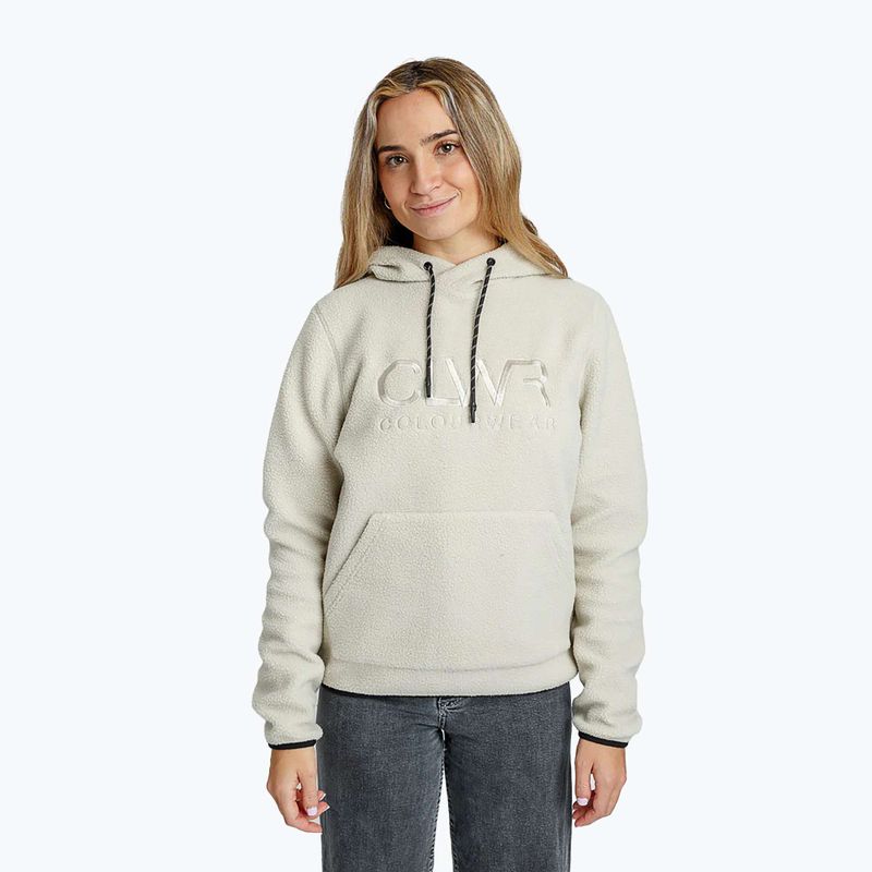 Dámská mikina Colourwear Teddy Hood 2.0 light beige 5