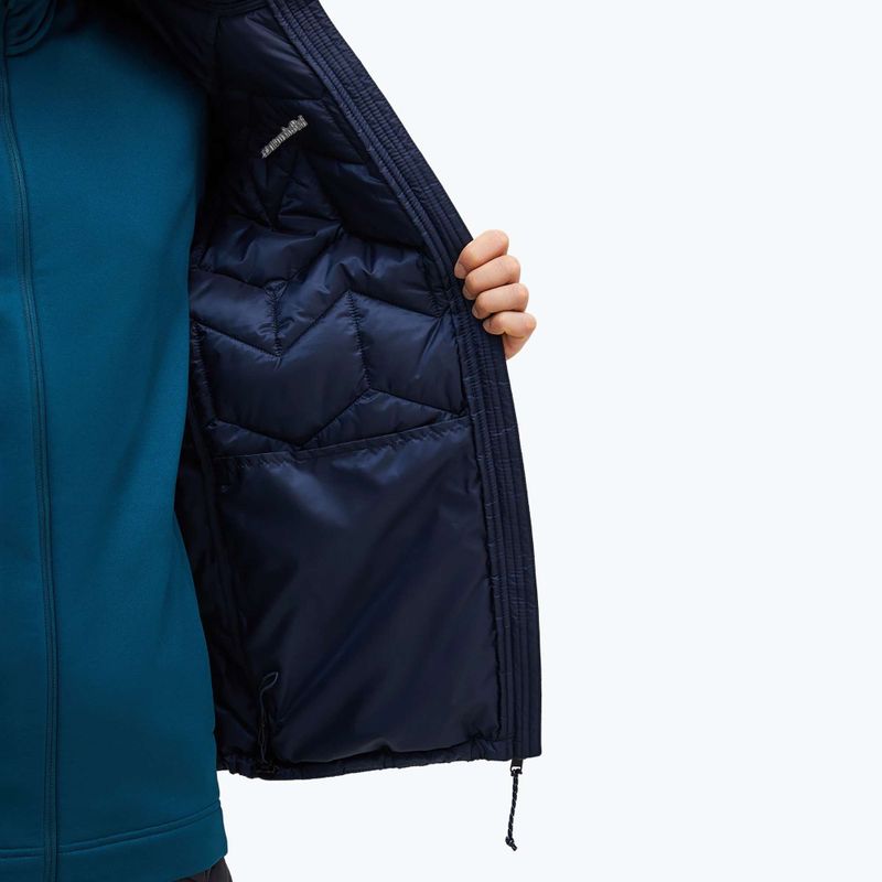 Pánská oteplená bunda Peak Performance Elevate Liner Hood blue shadow 4