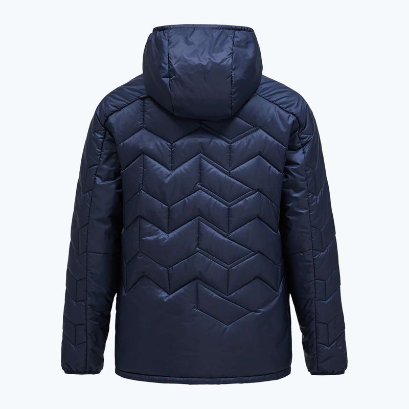 Pánská oteplená bunda Peak Performance Elevate Liner Hood blue shadow 6