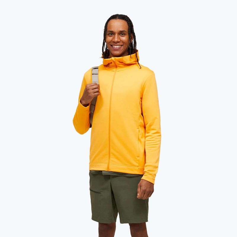 Pánská mikina Peak Performance Rider Tech Zip Hood blazing orange