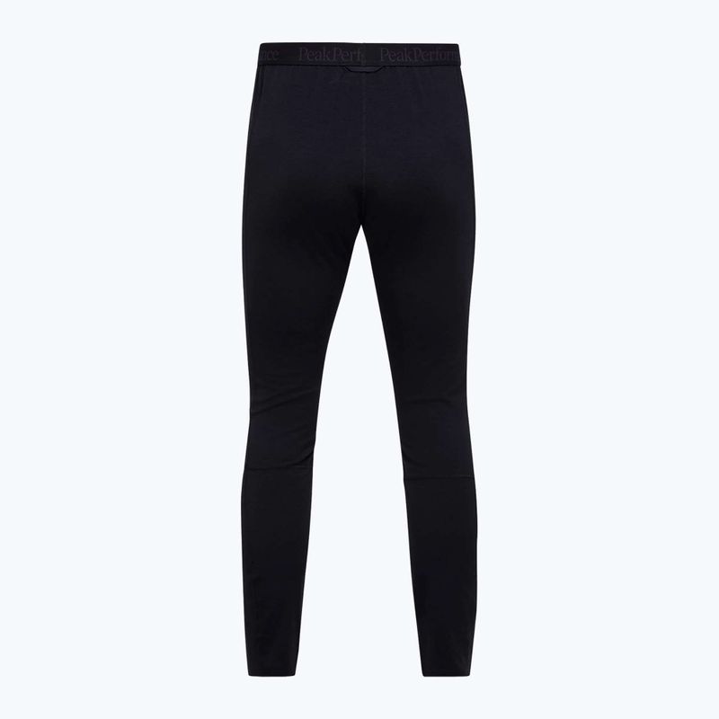 Pánské termo kalhoty Peak Performance Magic 7/8 Johns Long Wool-Blend Baselayer black/black 4