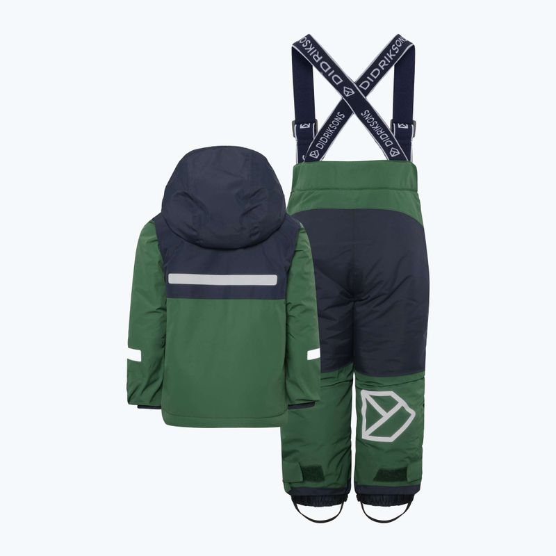 Dětská lyžařská souprava Didriksons Skare pine green 2