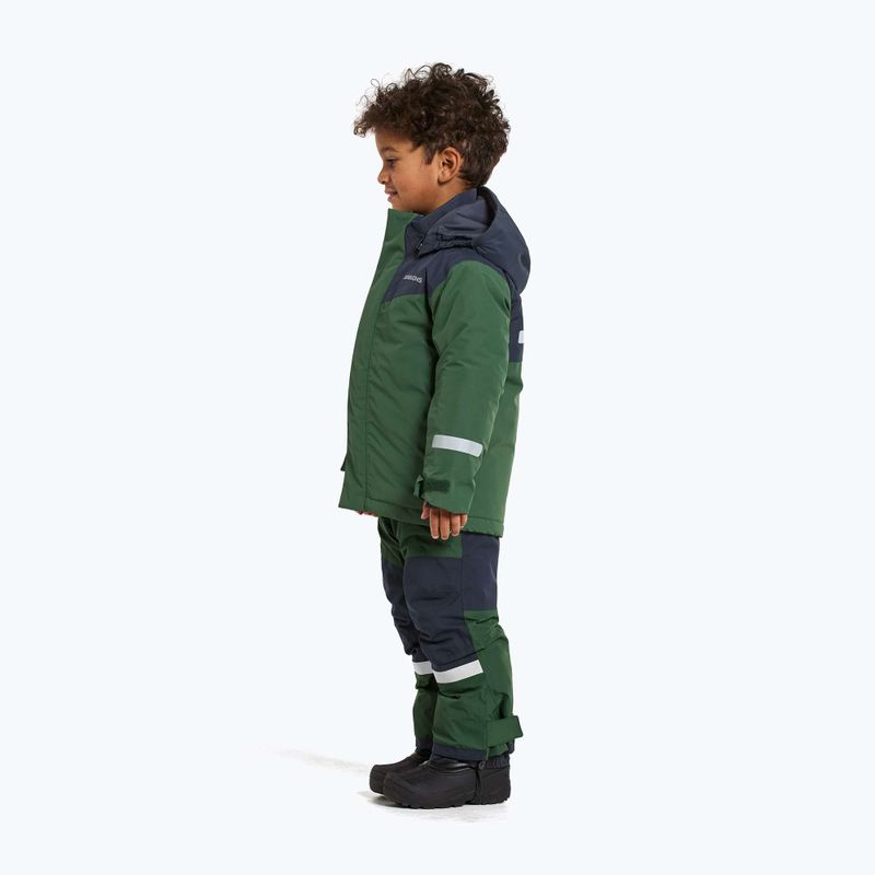 Dětská lyžařská souprava Didriksons Skare pine green 9