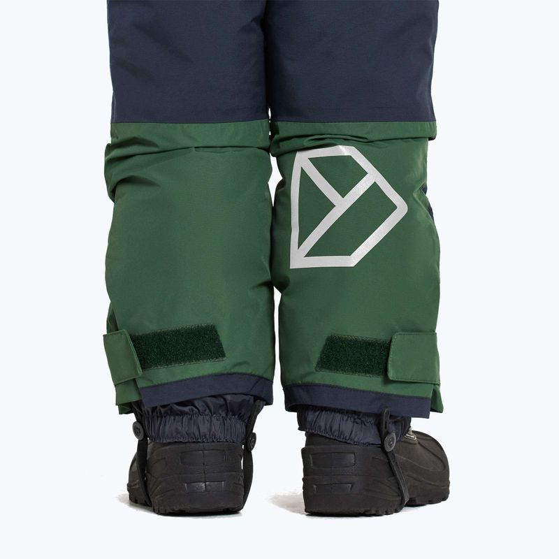 Dětská lyžařská souprava Didriksons Skare pine green 13