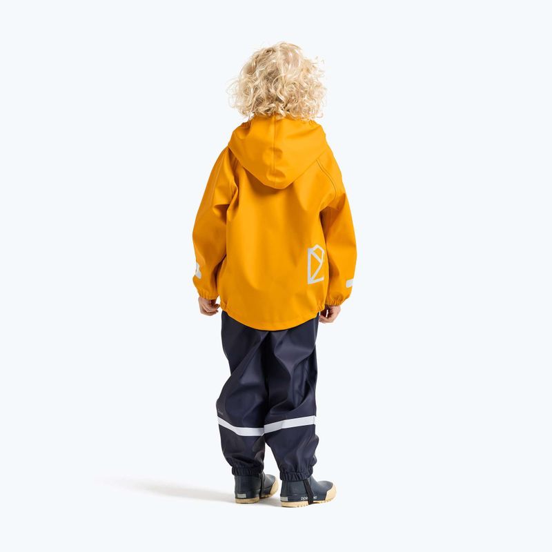 Dětská nepromokavá bunda Didriksons Slaskeman oat yellow 3
