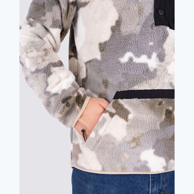 Pánská mikina  Colourwear Snap Pile water camo 5