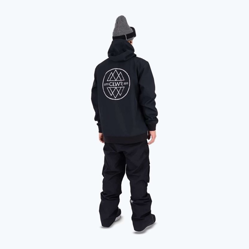 Snowboardová mikina   Colourwear Est 2010 Hood black 3