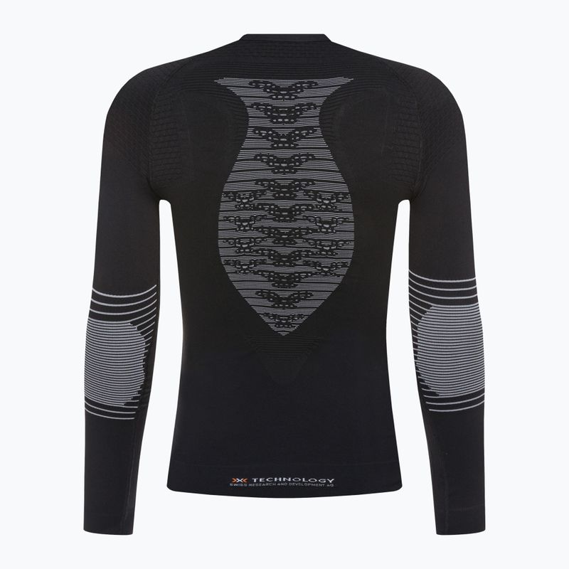 Pánská termoakční mikina X-Bionic Energizer 4.0 opal black/arctic white 2