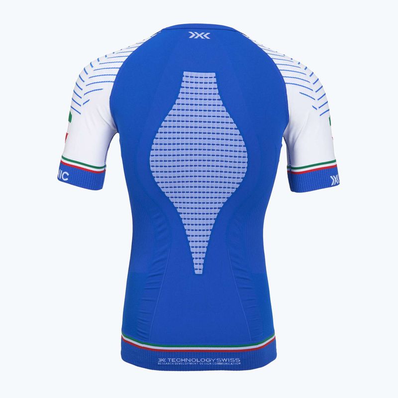 Pánské termo tričko X-Bionic Invent 4.0 Patriot Running Shirt blue 2