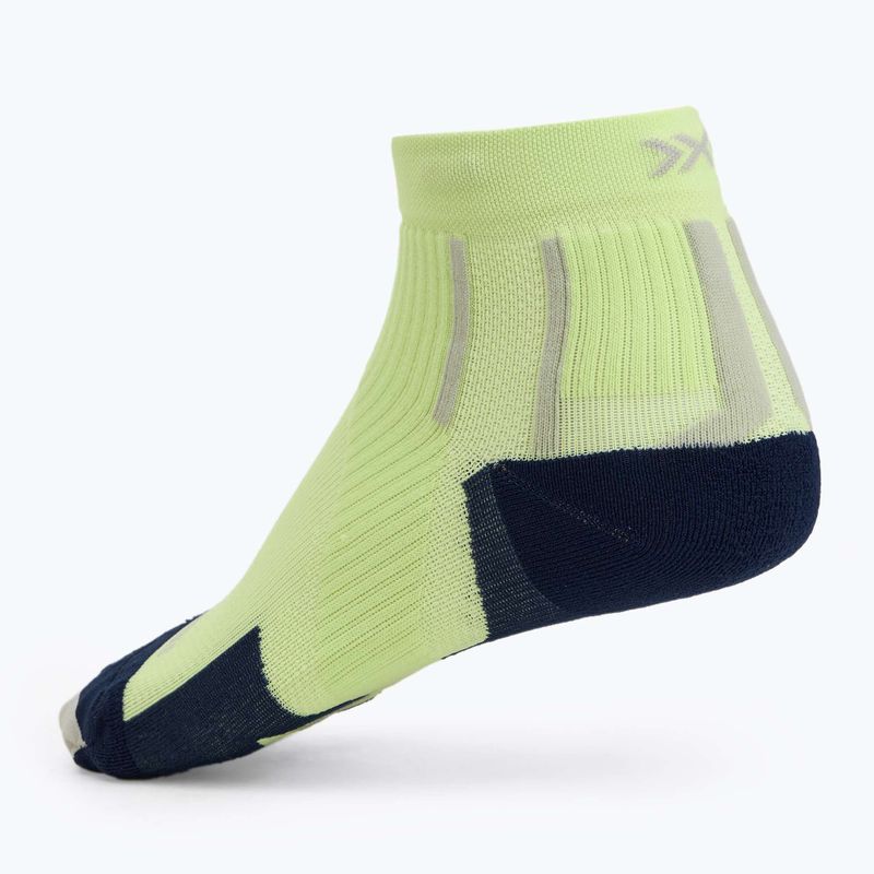 Pánské ponožky X-Socks Run Perform Ankle neolime/x black 2