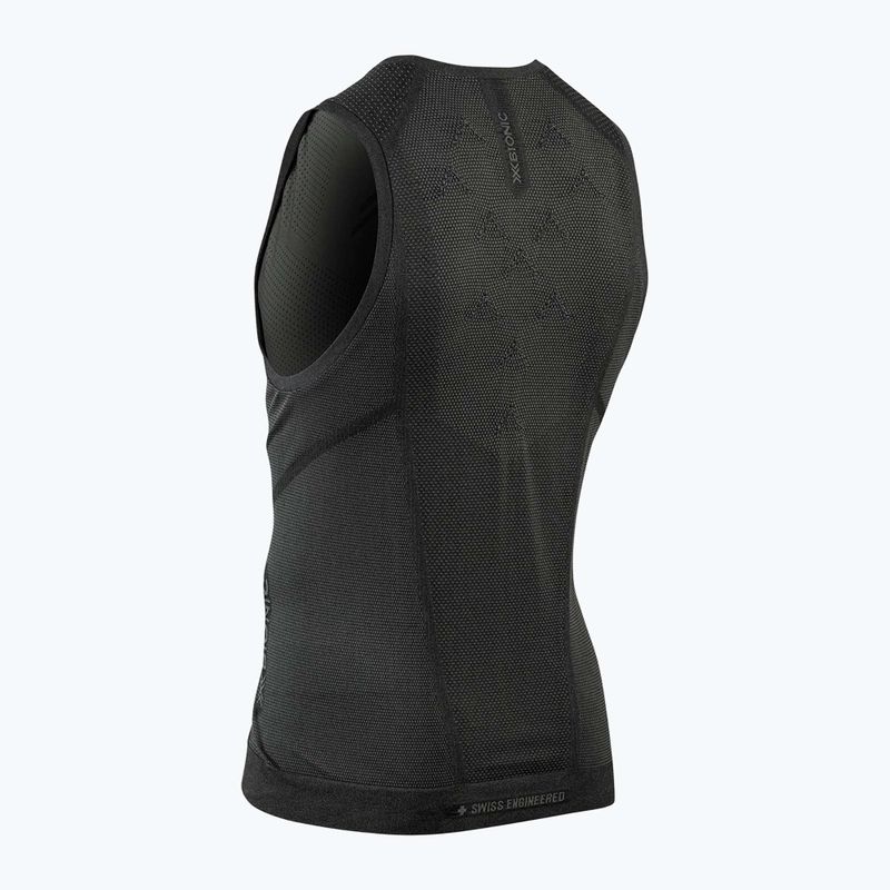 Pánské běžecké tílko X-Bionic Xceed Run x black/rhino grey 3