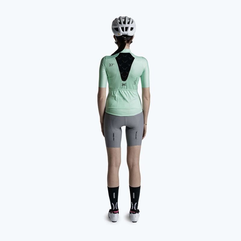Dámský cyklistický dres X-Bionic Corefusion Ride Jersey digital lime 3