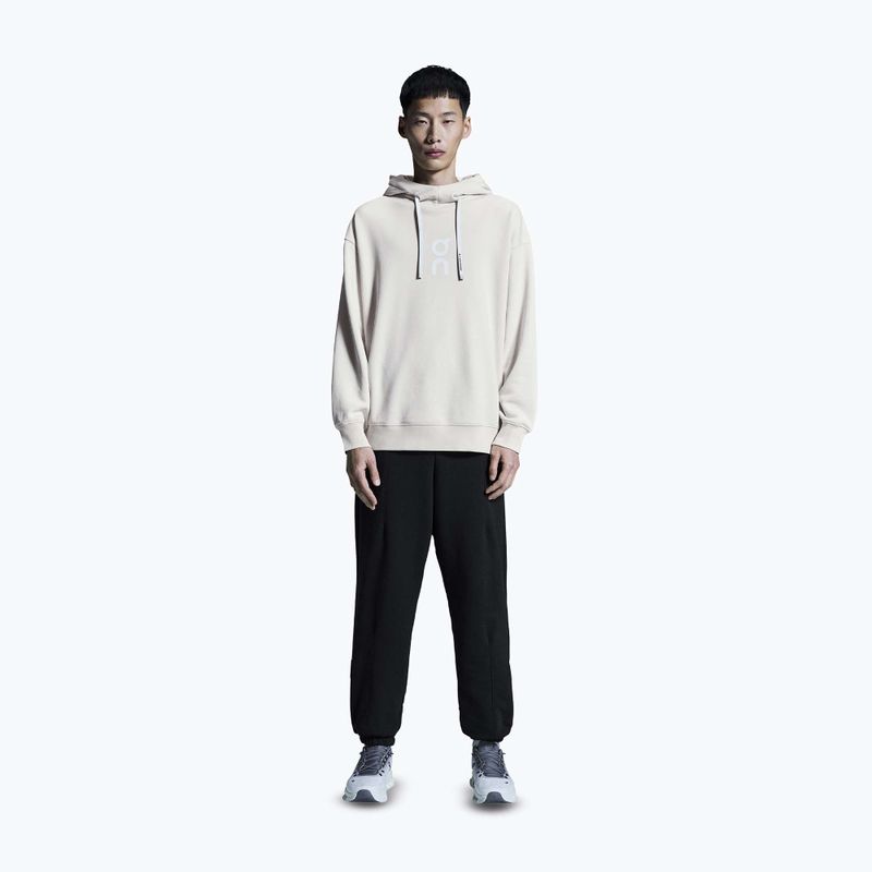 Pánská mikina s kapucí On Club Hoodie silver 2