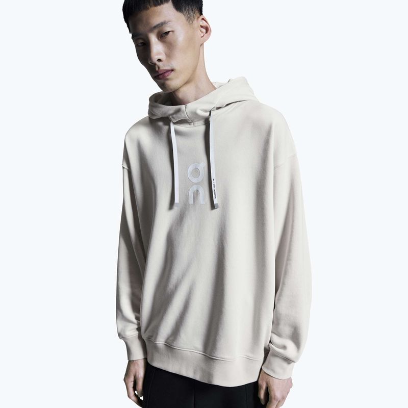 Pánská mikina s kapucí On Club Hoodie silver 4