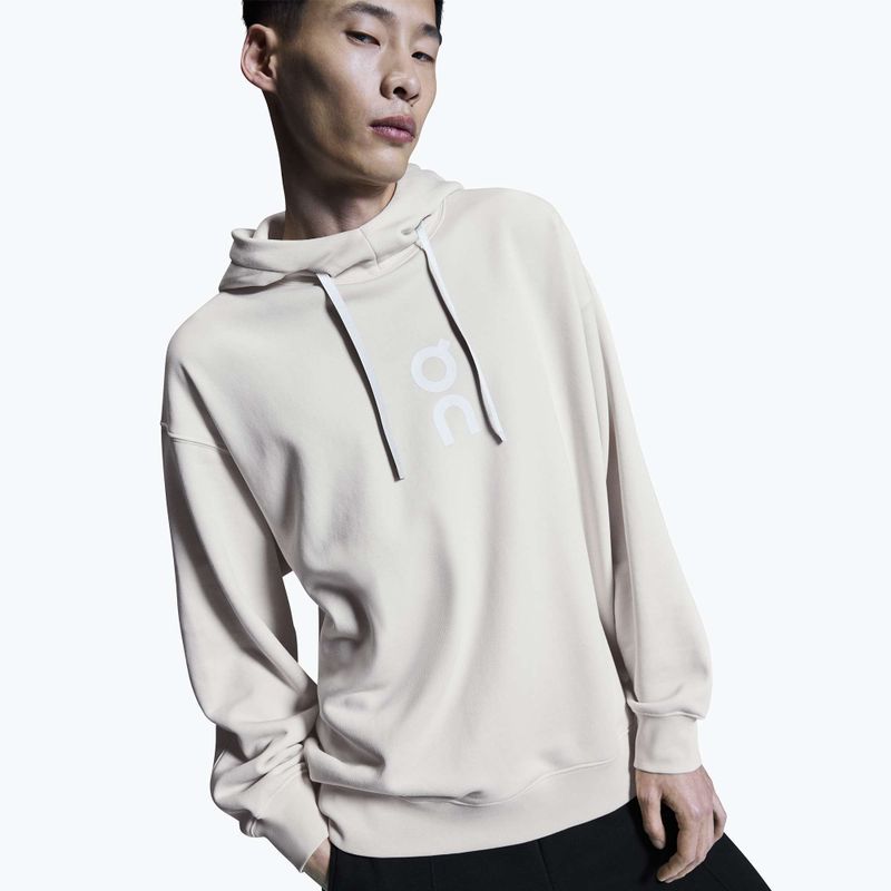 Pánská mikina s kapucí On Club Hoodie silver 5