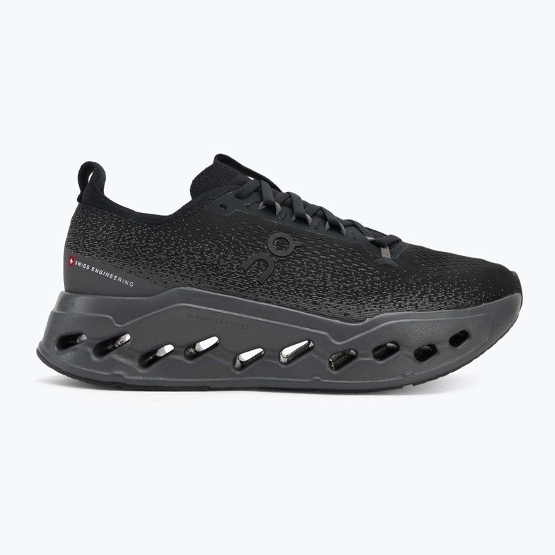 Pánské běžecké boty On Cloudsurfer Max Wide black/eclipse 2