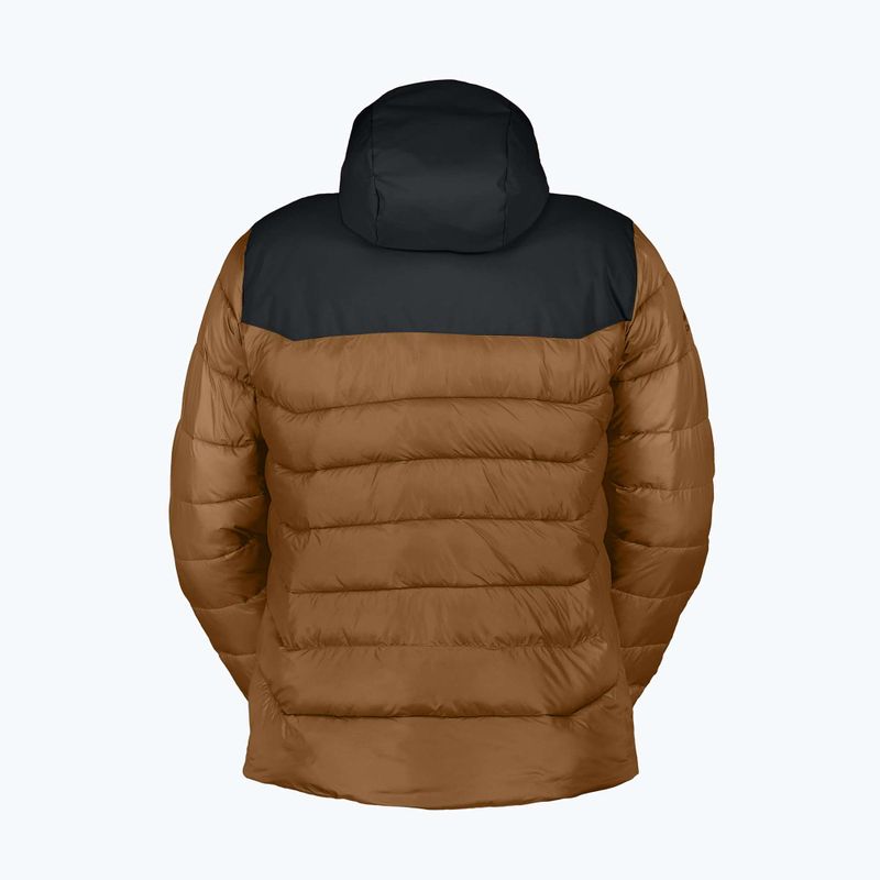 Pánská zateplená bunda SCOTT Insuloft Warm black/bread brown 2