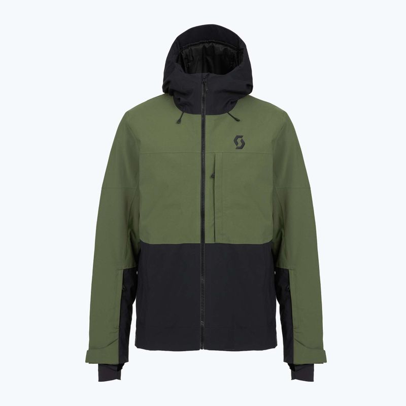 Pánská lyžařská bunda SCOTT Ultimate Dryo 10 Douglas Green/Black