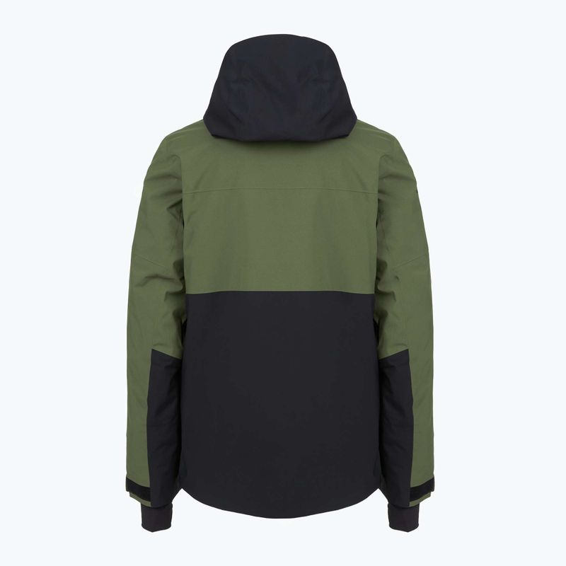 Pánská lyžařská bunda SCOTT Ultimate Dryo 10 Douglas Green/Black 2