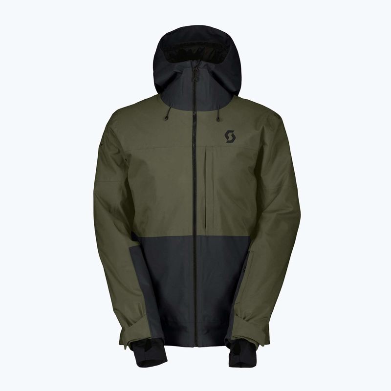 Pánská lyžařská bunda SCOTT Ultimate Dryo 10 Douglas Green/Black 6