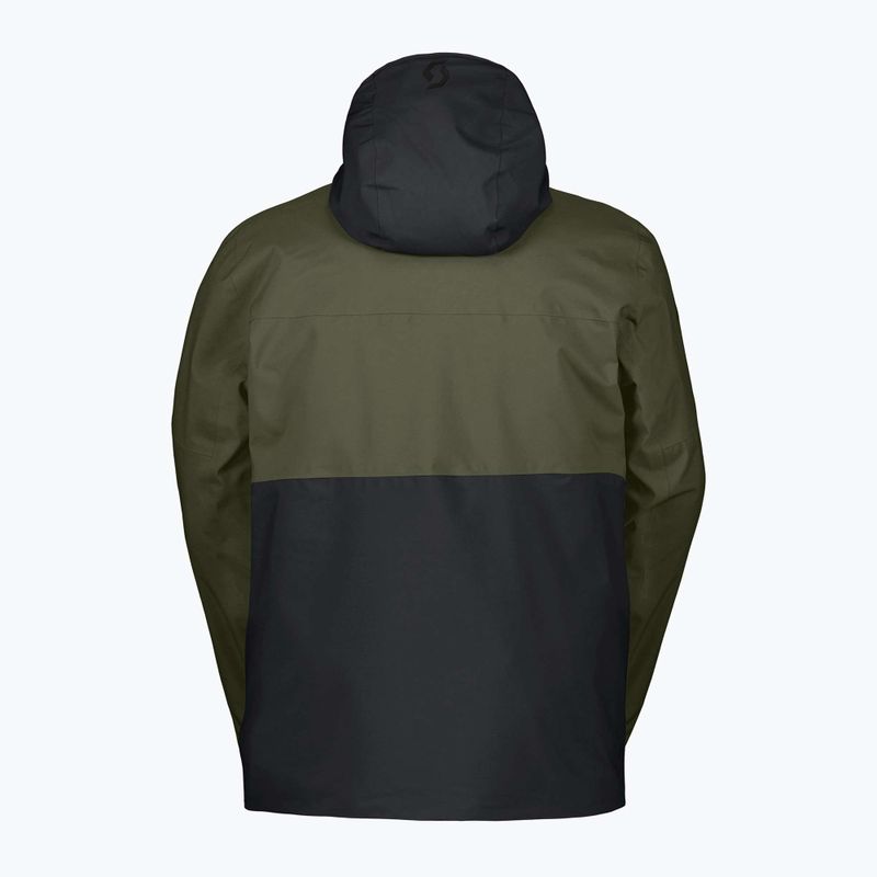 Pánská lyžařská bunda SCOTT Ultimate Dryo 10 Douglas Green/Black 7
