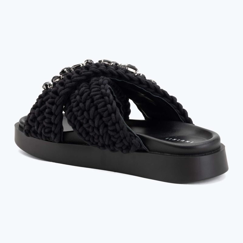 Dámské pantofle INUIKII Woven Stones black 3