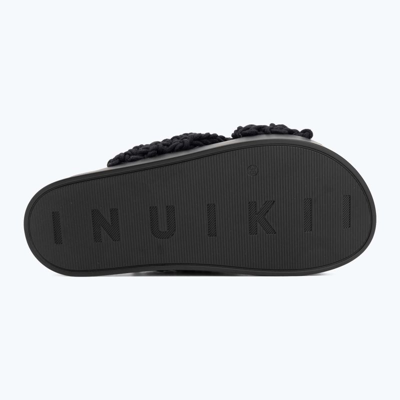 Dámské pantofle INUIKII Woven Stones black 4