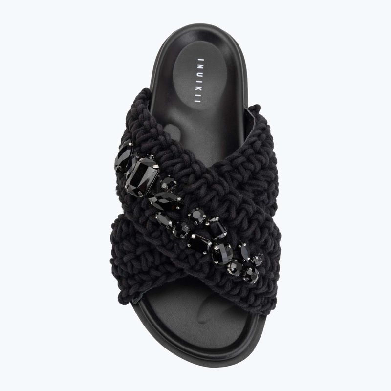 Dámské pantofle INUIKII Woven Stones black 5